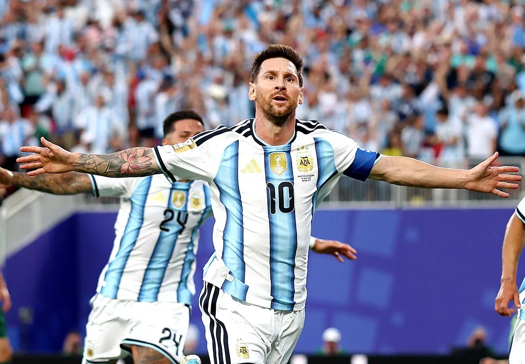 Messi partido contra Argelia
