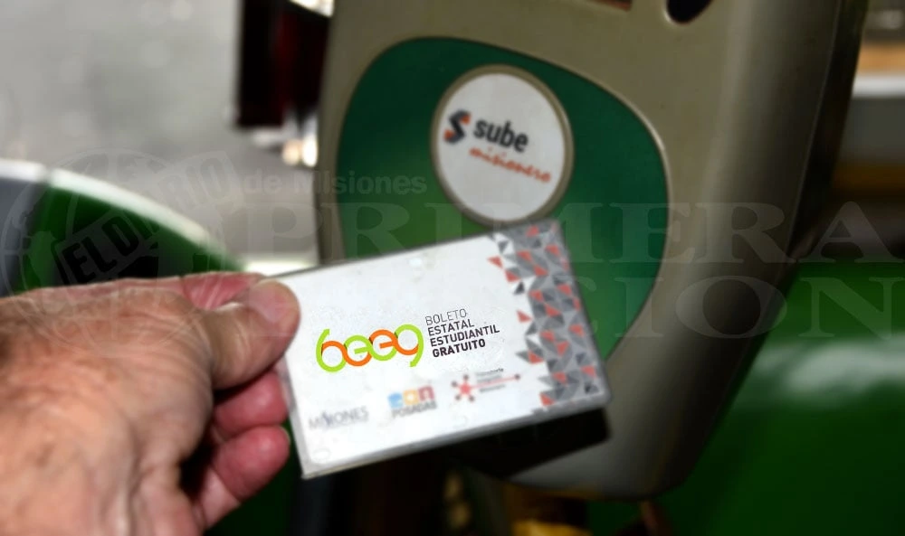 Misiones incrementó un 25% la asistencia destinada al Boleto Estudiantil Misionero para sostener el beneficio.
