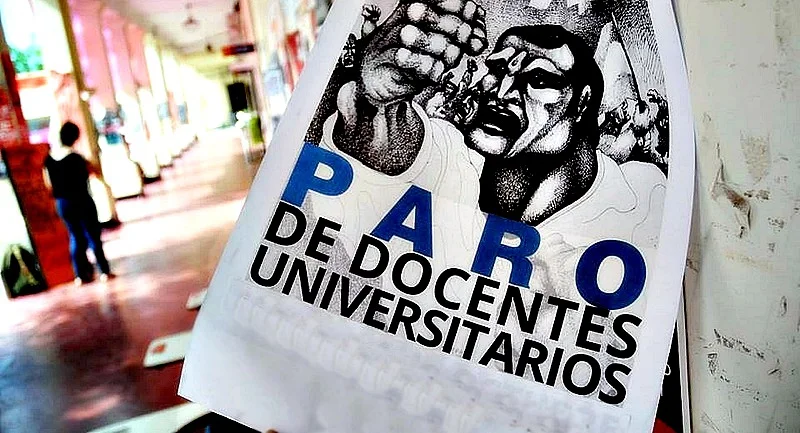 Paro nacional universitario: docentes reclaman aumento salarial y financiamiento
