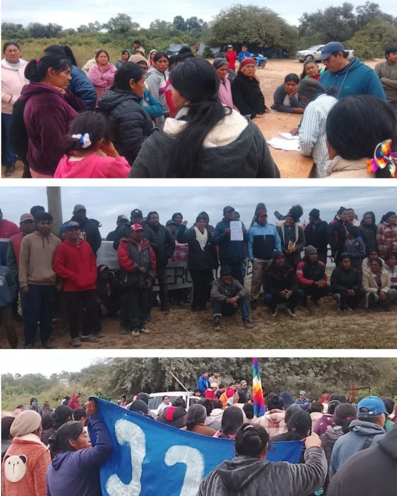 El reclamo reunió a caciques, organizaciones sociales, iglesias y familias de distintas localidades de El Impenetrable.