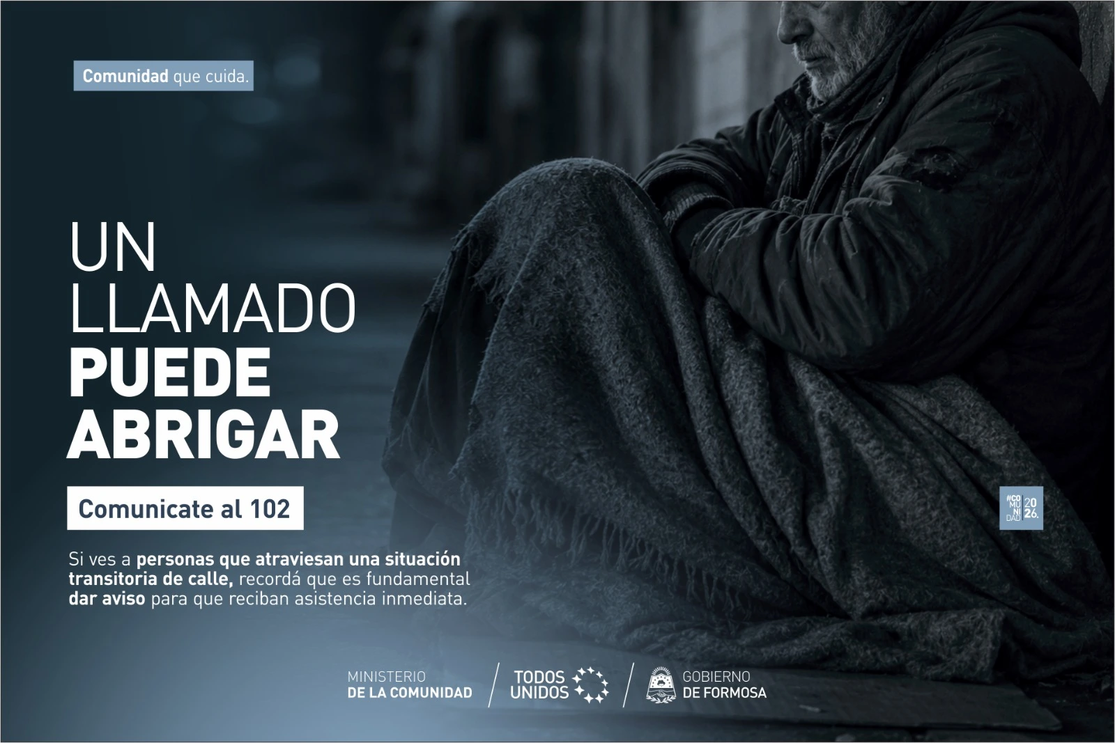 La Línea 102 recibe avisos de la comunidad para activar intervenciones inmediatas ante situaciones de calle.