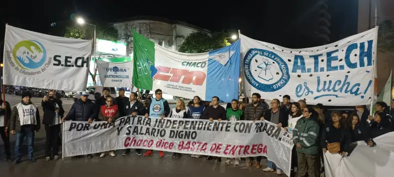 El regreso a clases en Chaco estará marcado por un paro docente y movilizaciones provinciales