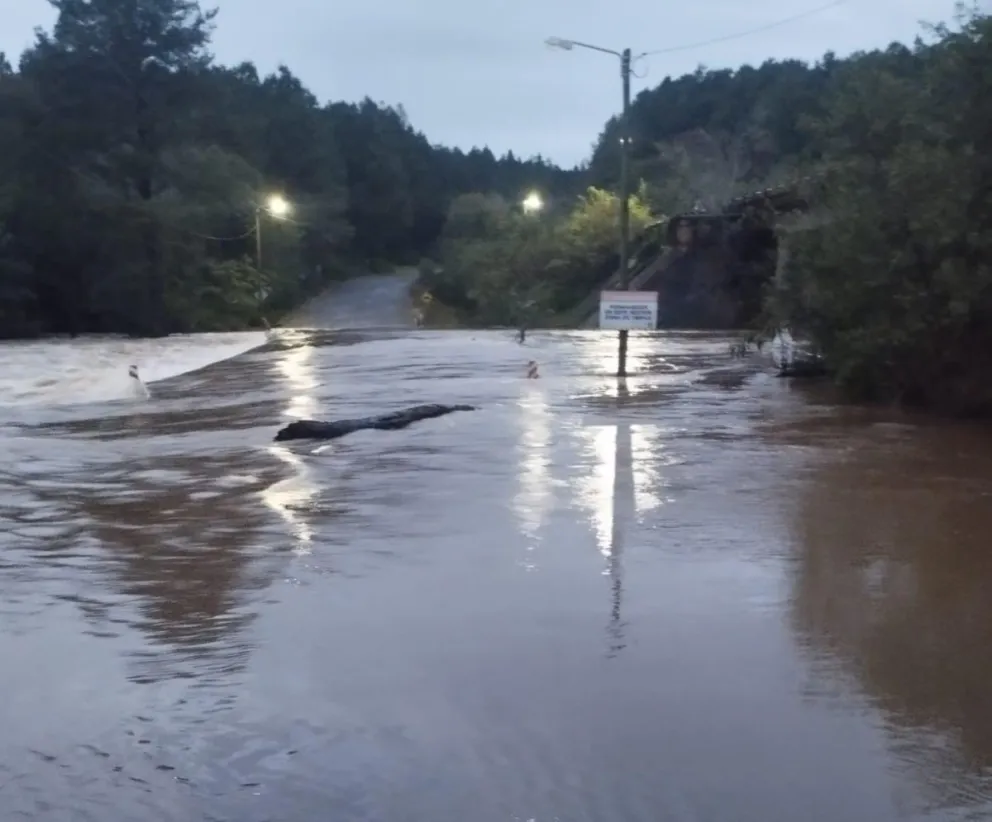 Lluvias intensas golpean a Corrientes y Misiones mientras las provincias coordinan acciones por el avance de El Niño