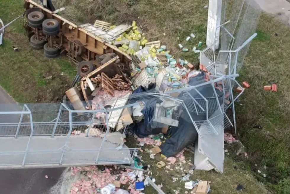 Nación no reconstruirá el puente de la ruta 16 y deja a la población sin un cruce peatonal seguro