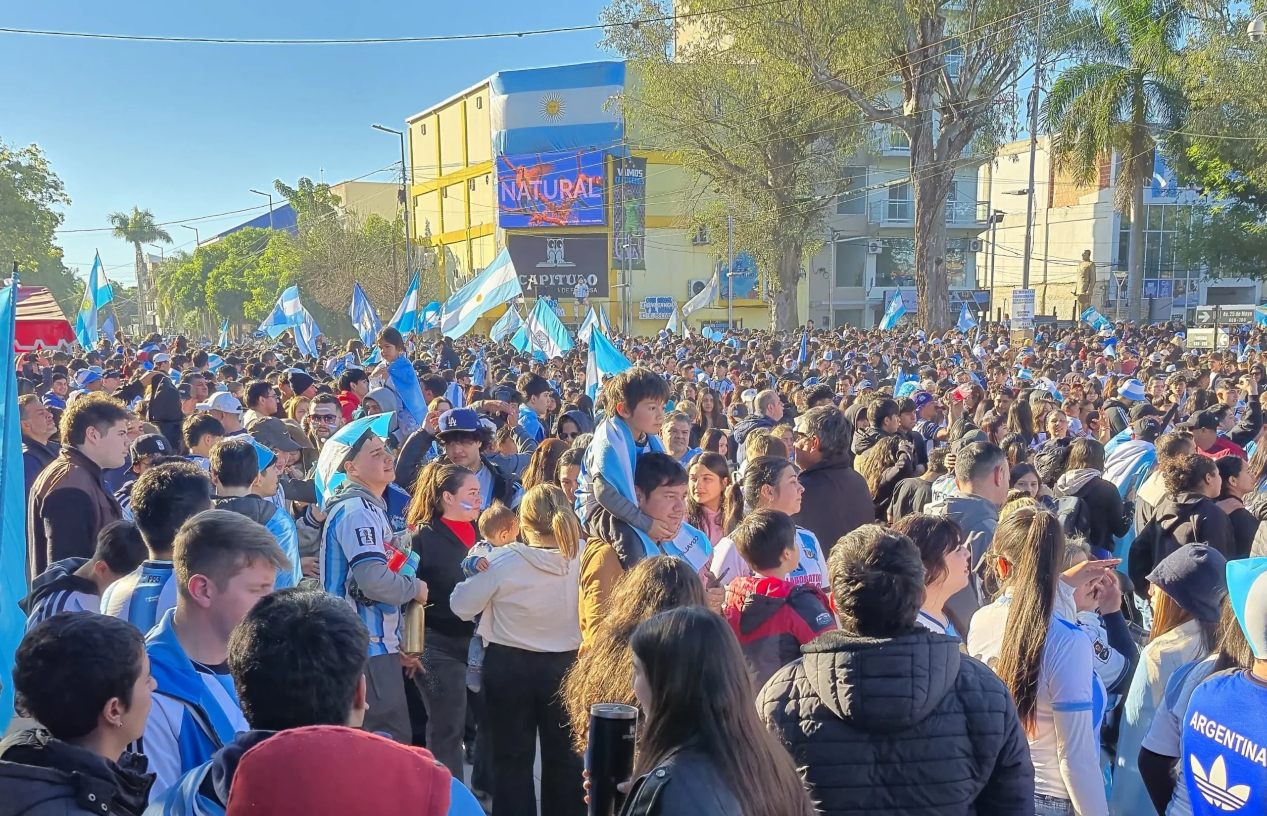 Formosa prepara un amplio operativo de seguridad por un posible festejo de la Selección Argentina