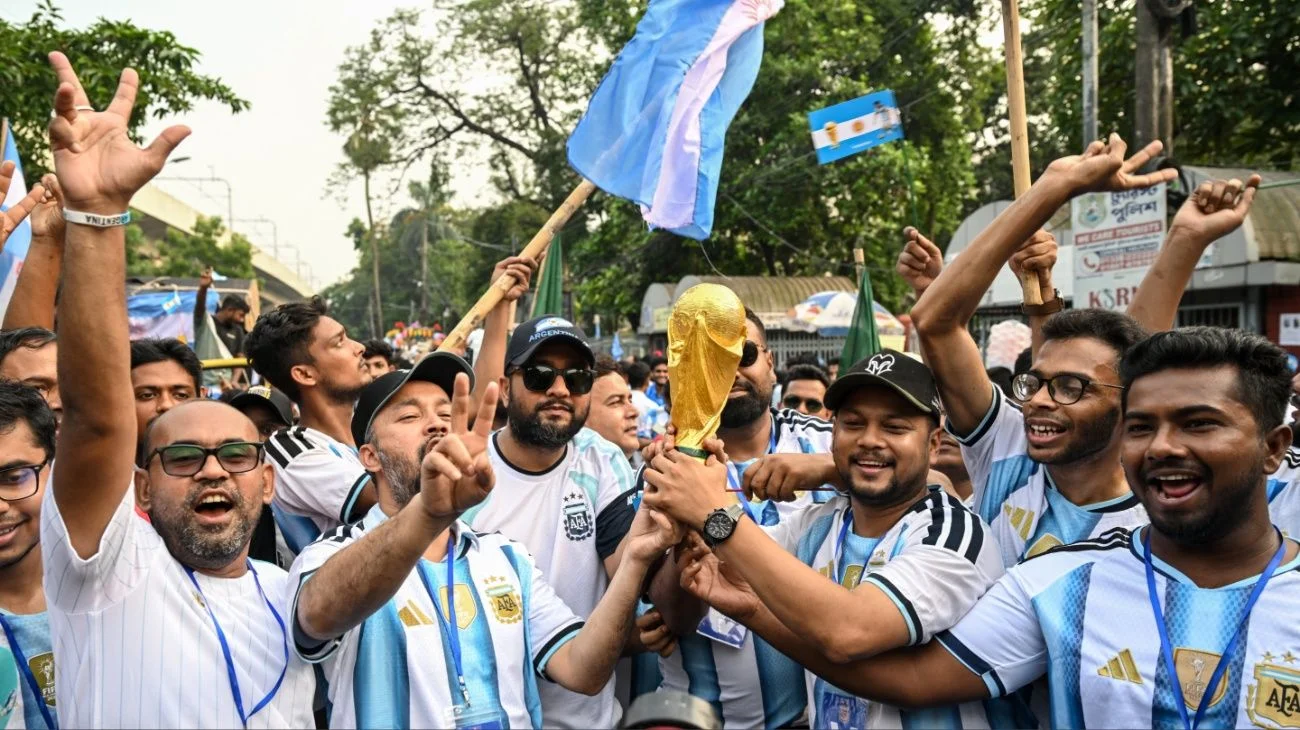 Por qué Bangladesh es fanático de la selección Argentina