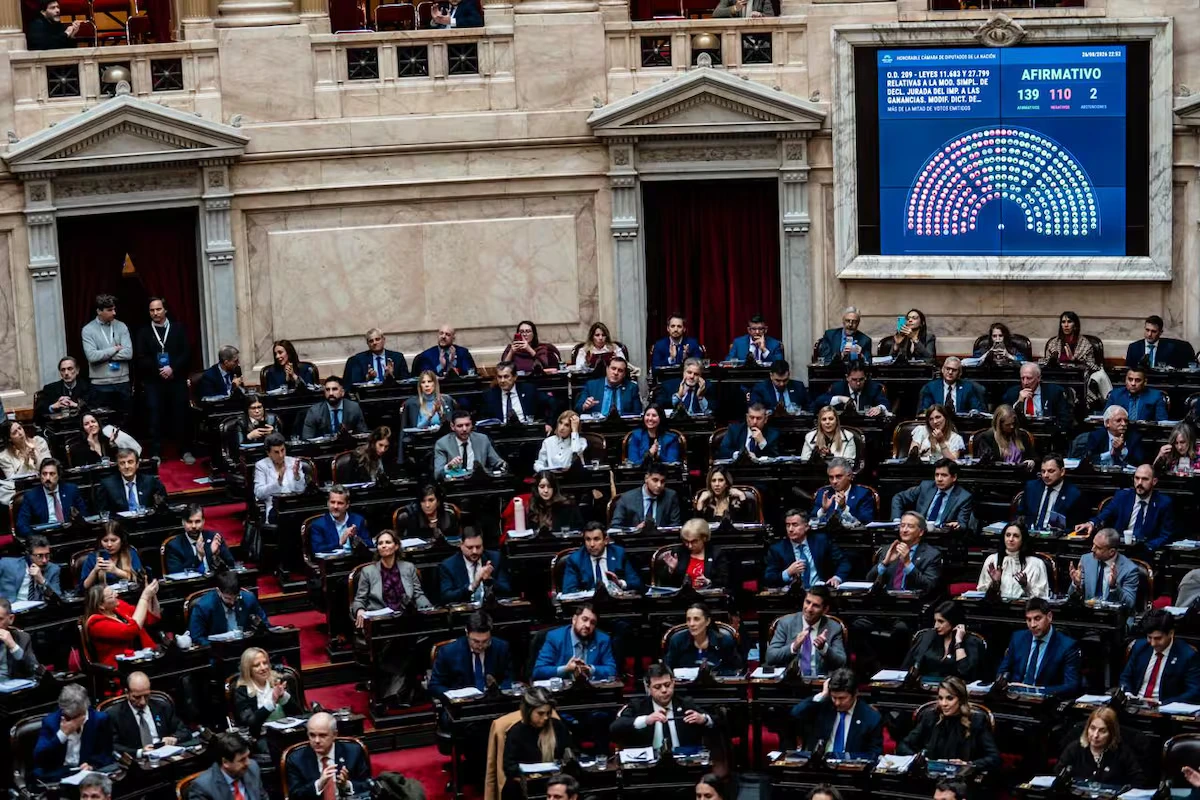 El oficialismo le dio media sanción a Inocencia Fiscal II en Diputados